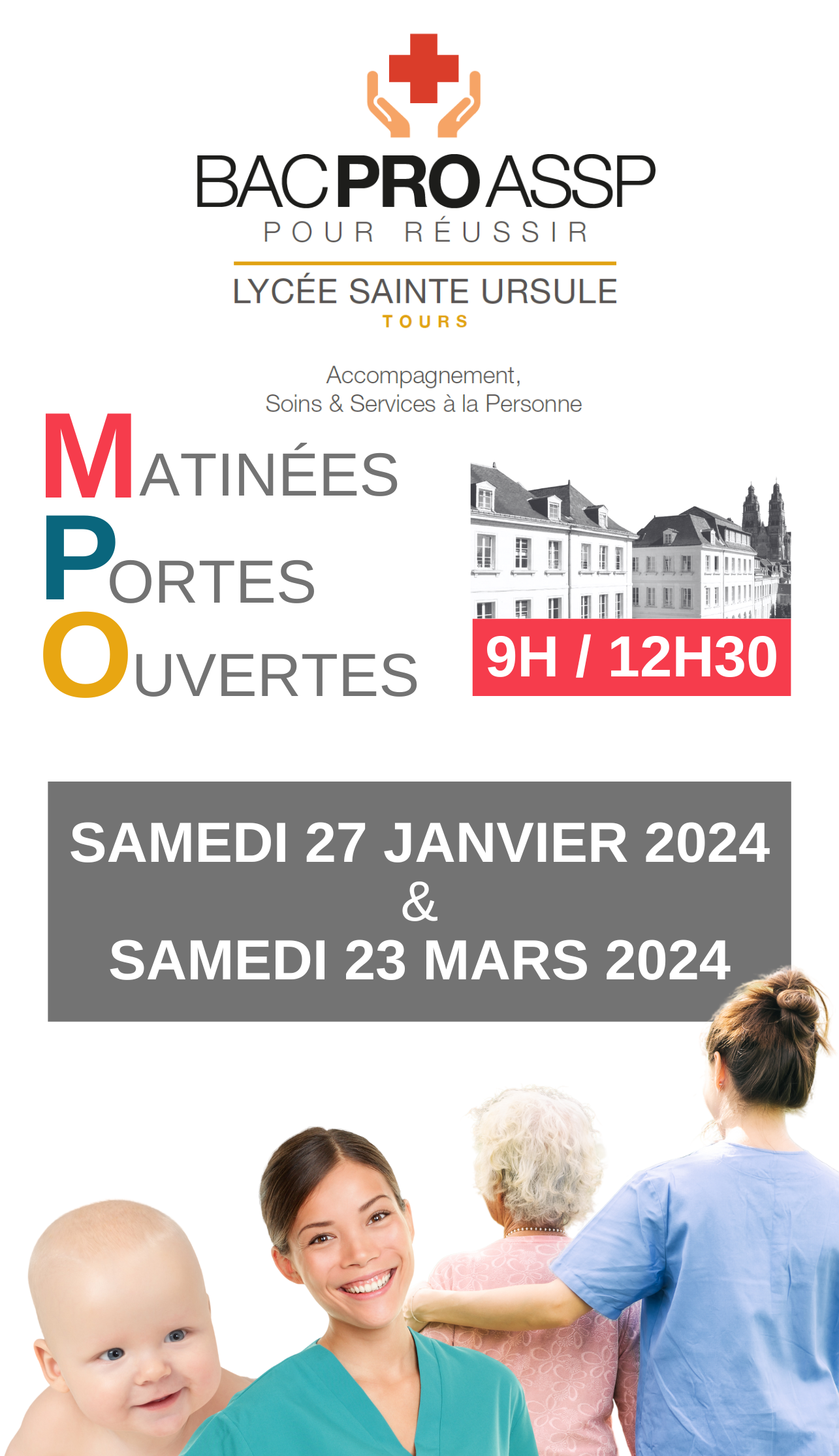 PORTES OUVERTES (34 x 59 cm)